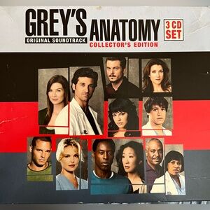 Grey's Anatomy Original Soundtrack Collector's Edition 3 CD Set